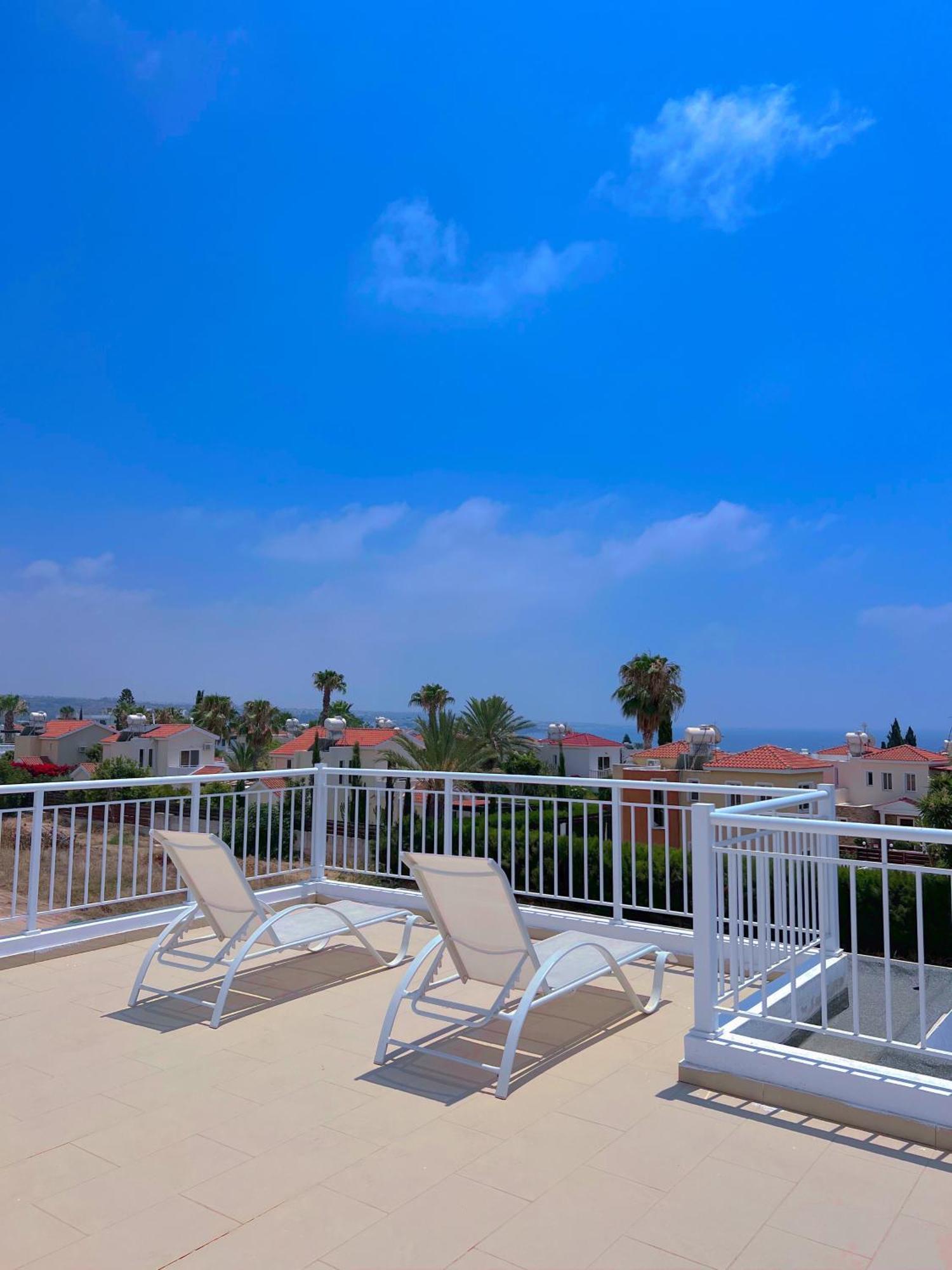 Villa 3 Bedroom Coral Bay Seaview I Private Pool Peyia